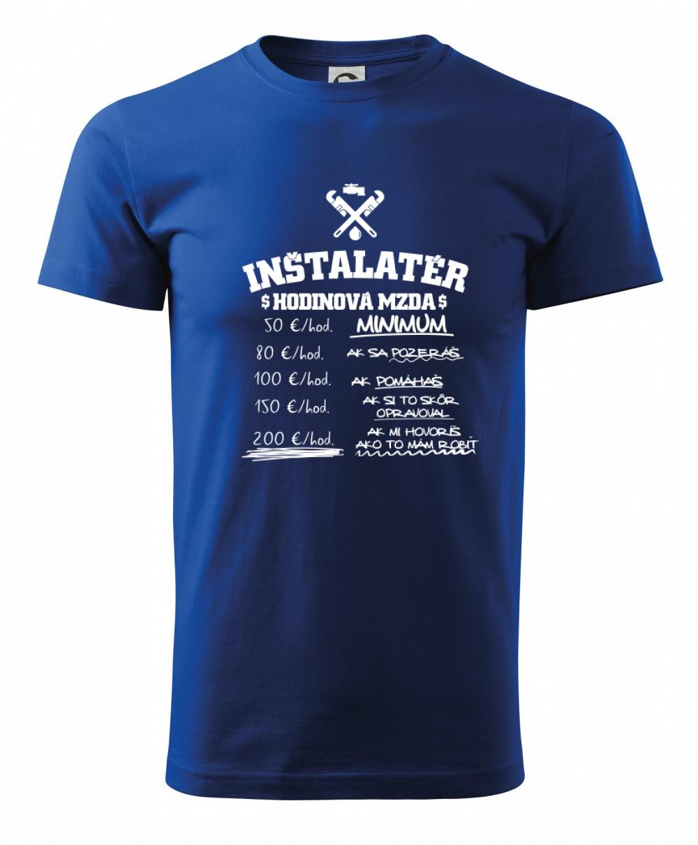 Hodinová mzda Inštalatér Hodinová mzda Inštalatér