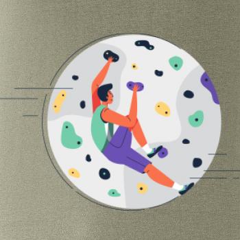 Lezení na stěně - můj svět