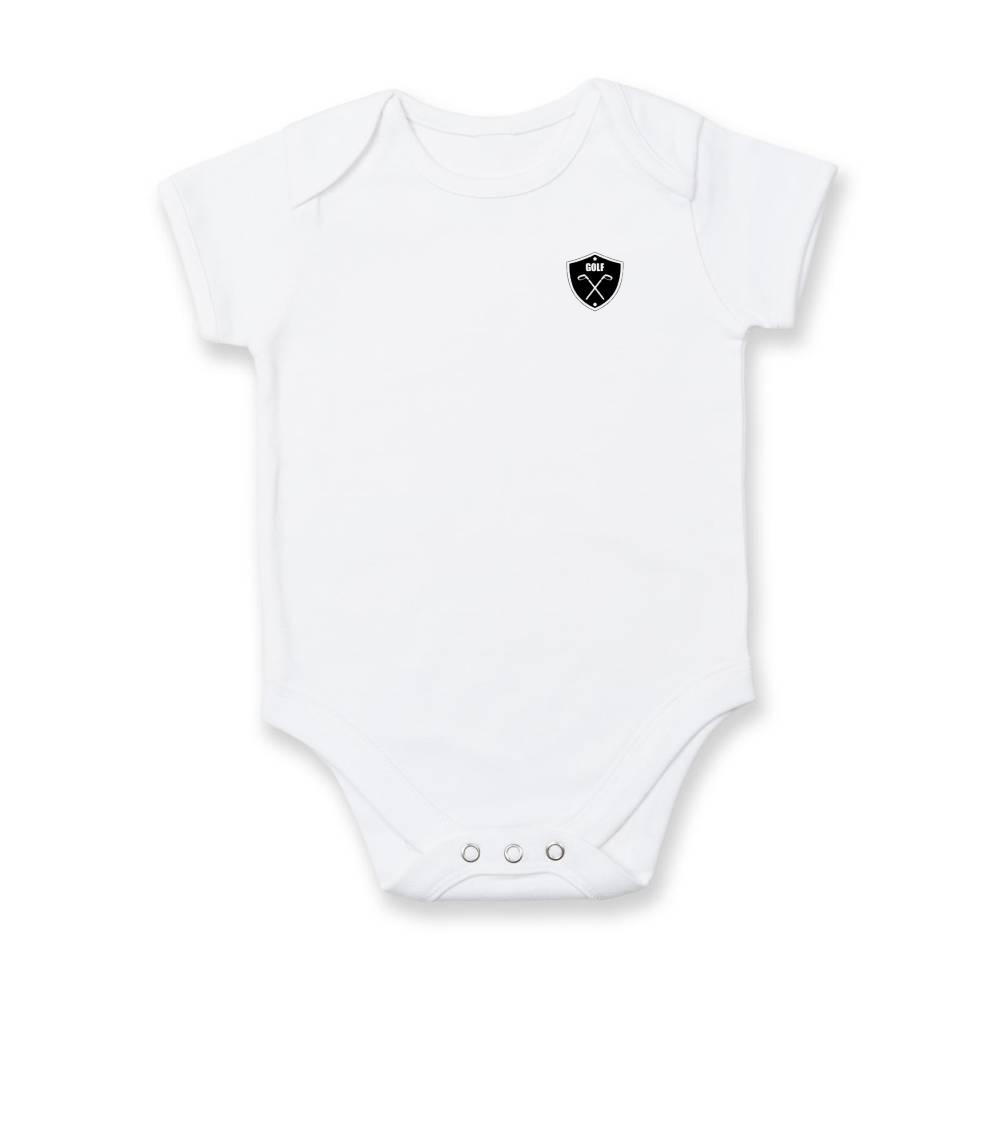 Tričká na golf - Golf emblem - Body dojčenské s krátkym rukávom