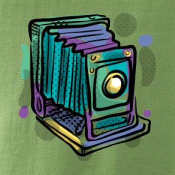 Foťák farebný starý - jedna šošovka