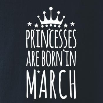Princesses are born in March