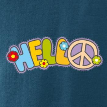 Hello hippie symbol
