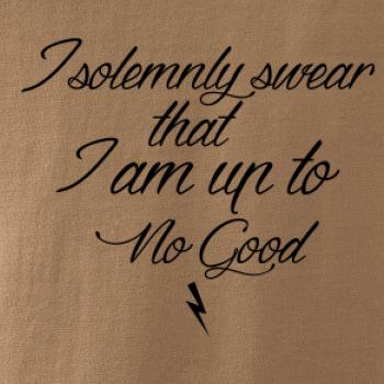I solemnly swear that I'm up to no good I solemnly swear that I'm up to no good