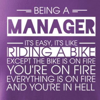 Being a manager - bike