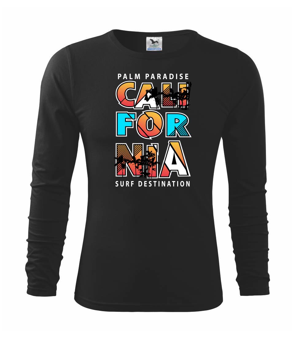 Trička pre cestovateľov - California - Tričko detské Long Sleeve