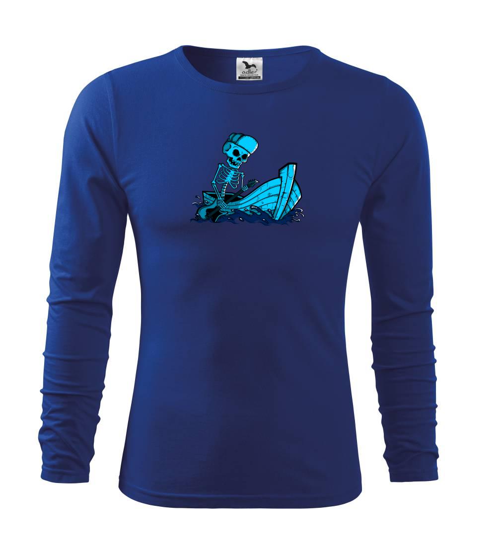 Vodácke tričká - Starý moreplavec - Tričko detské Long Sleeve