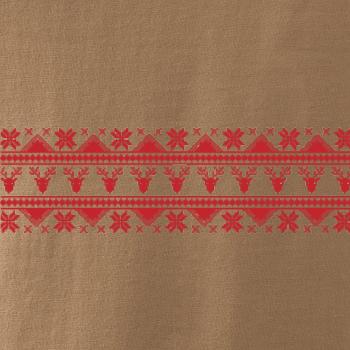 Vianočný vzor - jeleň a vločka Vianočný vzor - jeleň a vločka