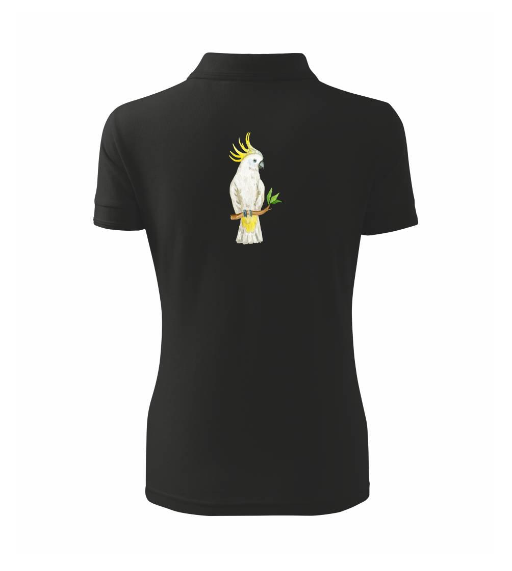 Papagáj Kakadu kreslený