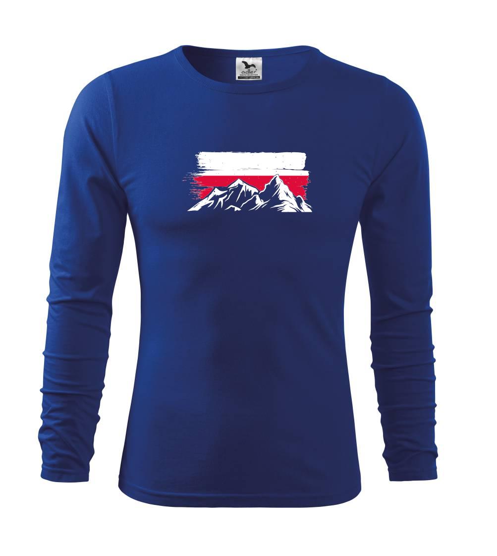 Trička pre cestovateľov - Poľské hory - Tričko detské Long Sleeve
