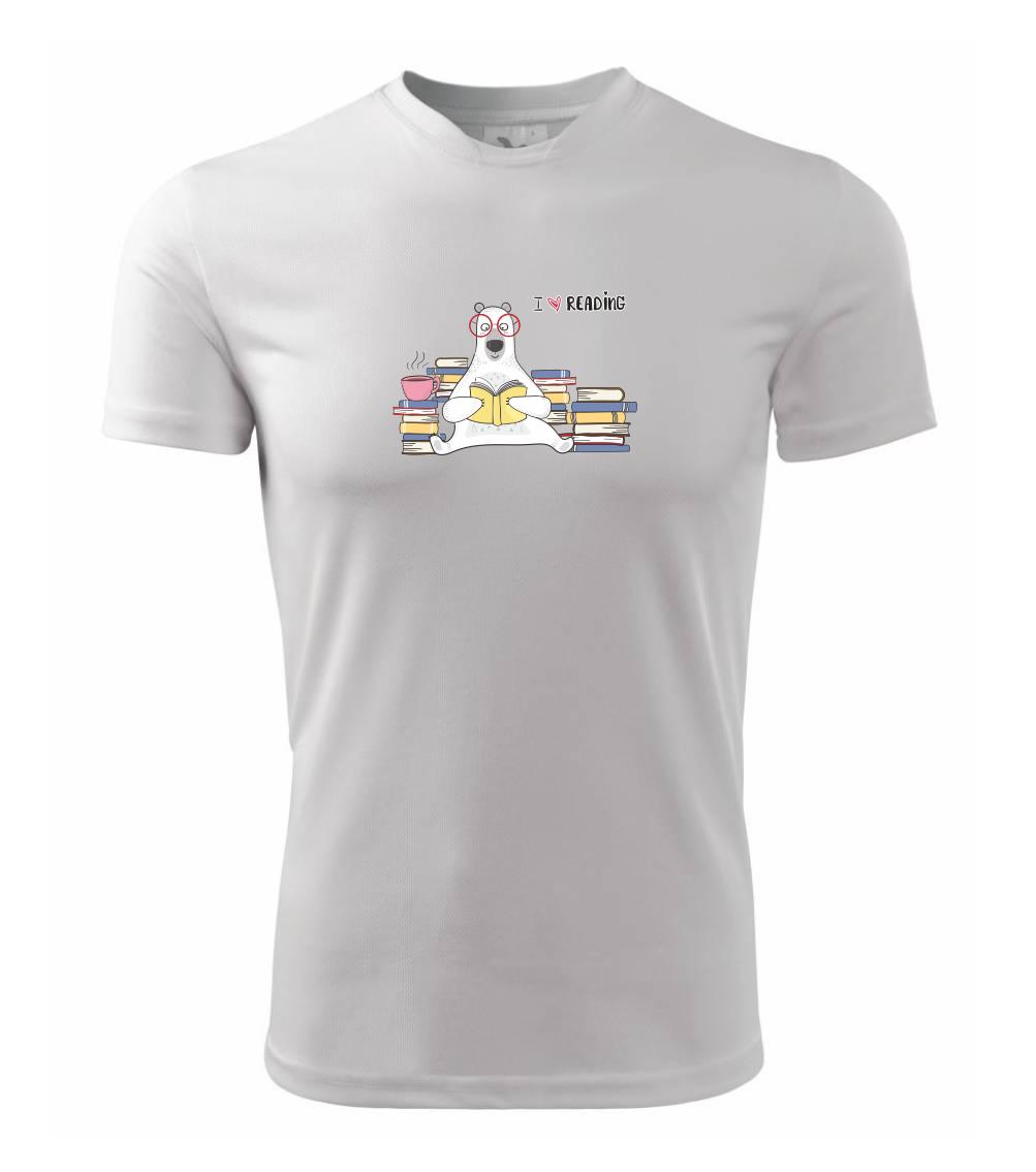 I love reading medveď I love reading medveď