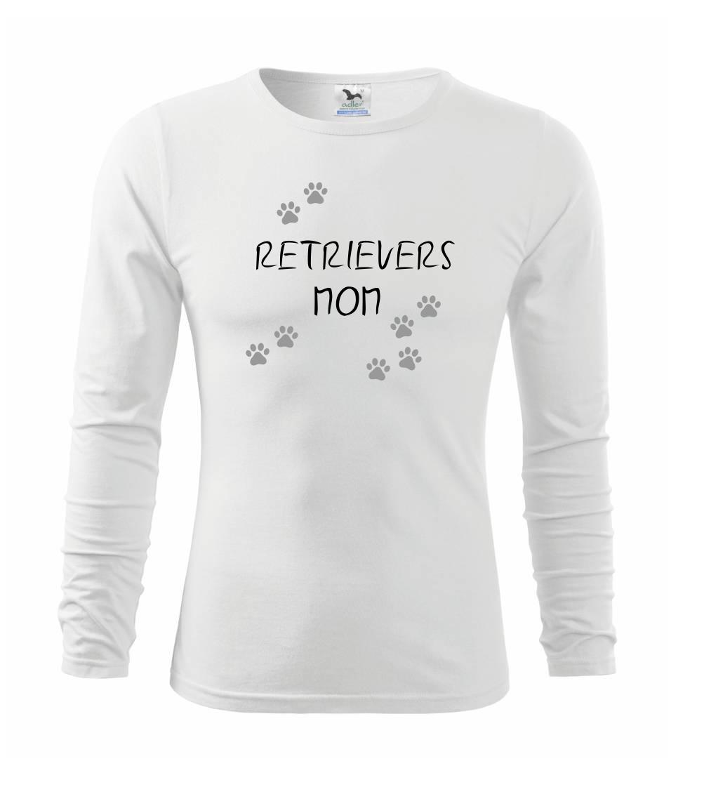 Ostatné psie plemená - Retrievers mom (Retríver) (Reflexné labky) - Tričko detské Long Sleeve