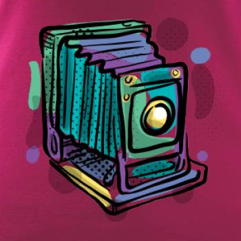 Foťák farebný starý - jedna šošovka