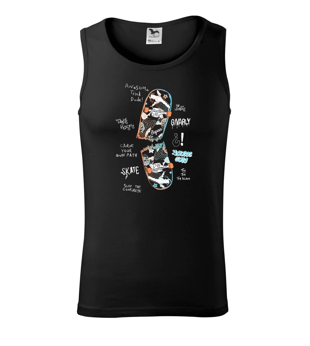 Zlomený skate Zlomený skate