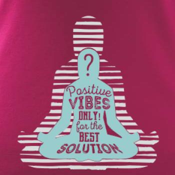 Joga - think positive sivá