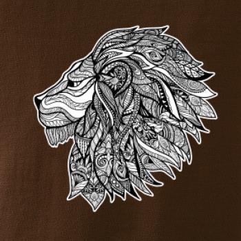 Hlava leva - mandala