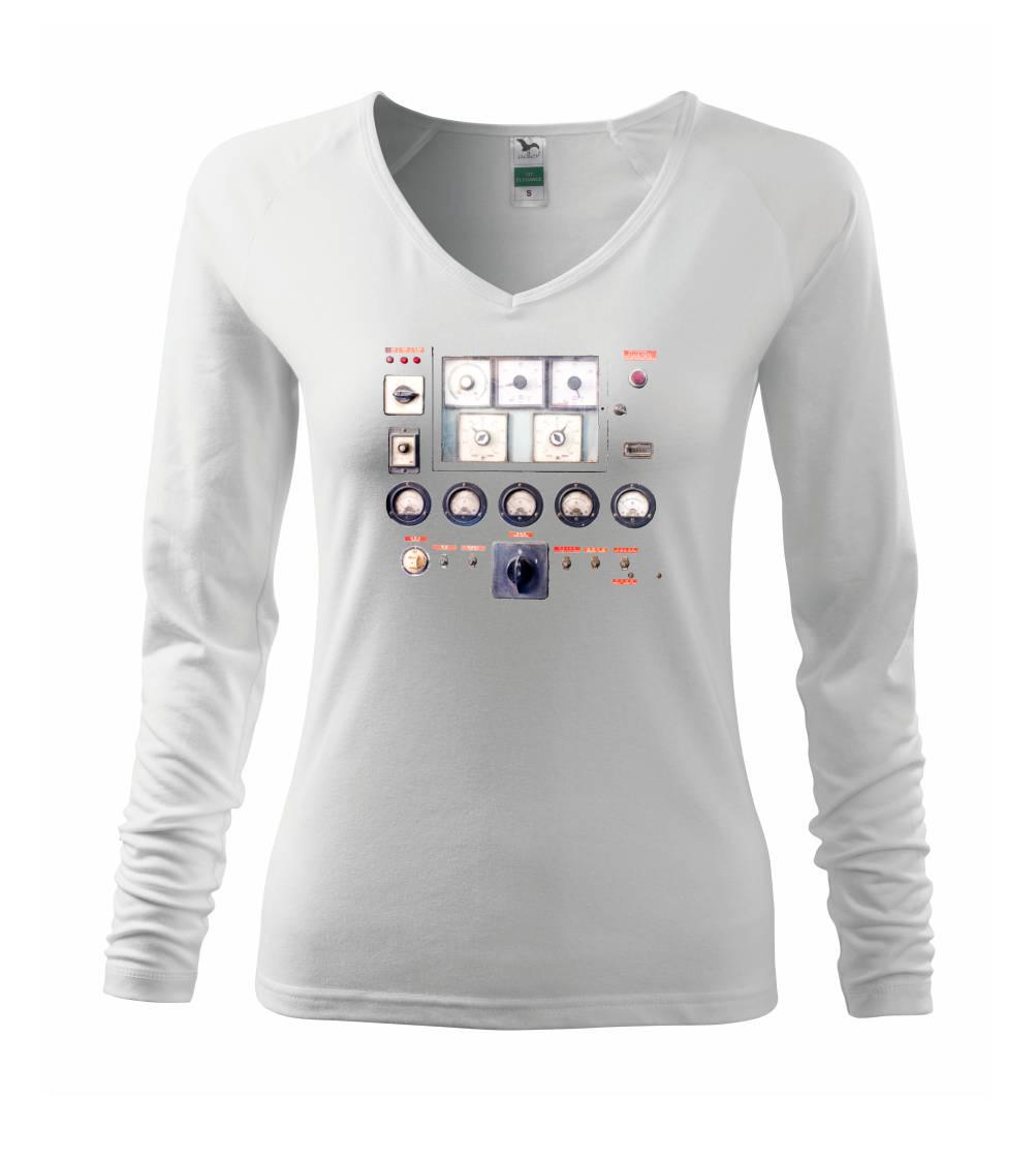 Grafické tričká - Meracie stanice - Tričko dámske Elegance