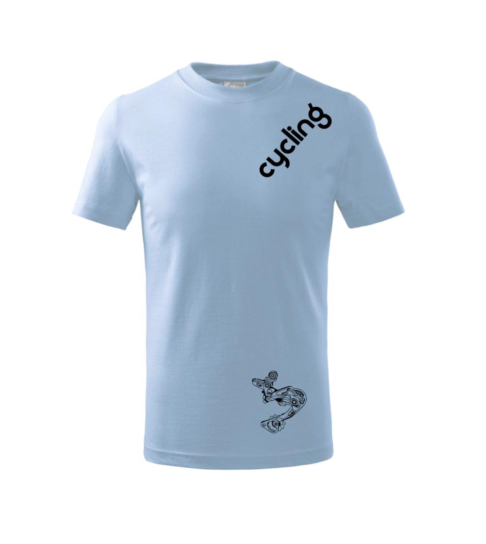 Cycling nápis šikmo