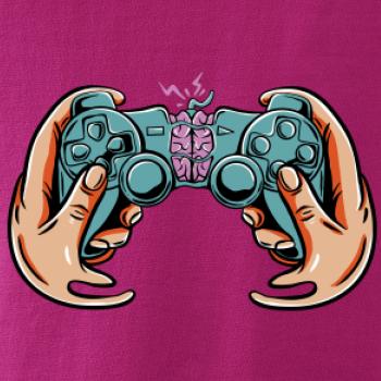 Gamer - mozog v gamepade