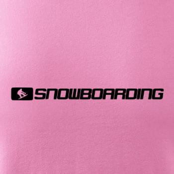 Snowboarding nápis