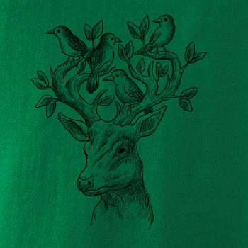 Jeleň ochranca prírody