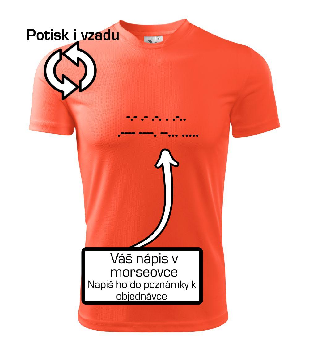 Morzeovka - váš nápis Morzeovka - váš nápis