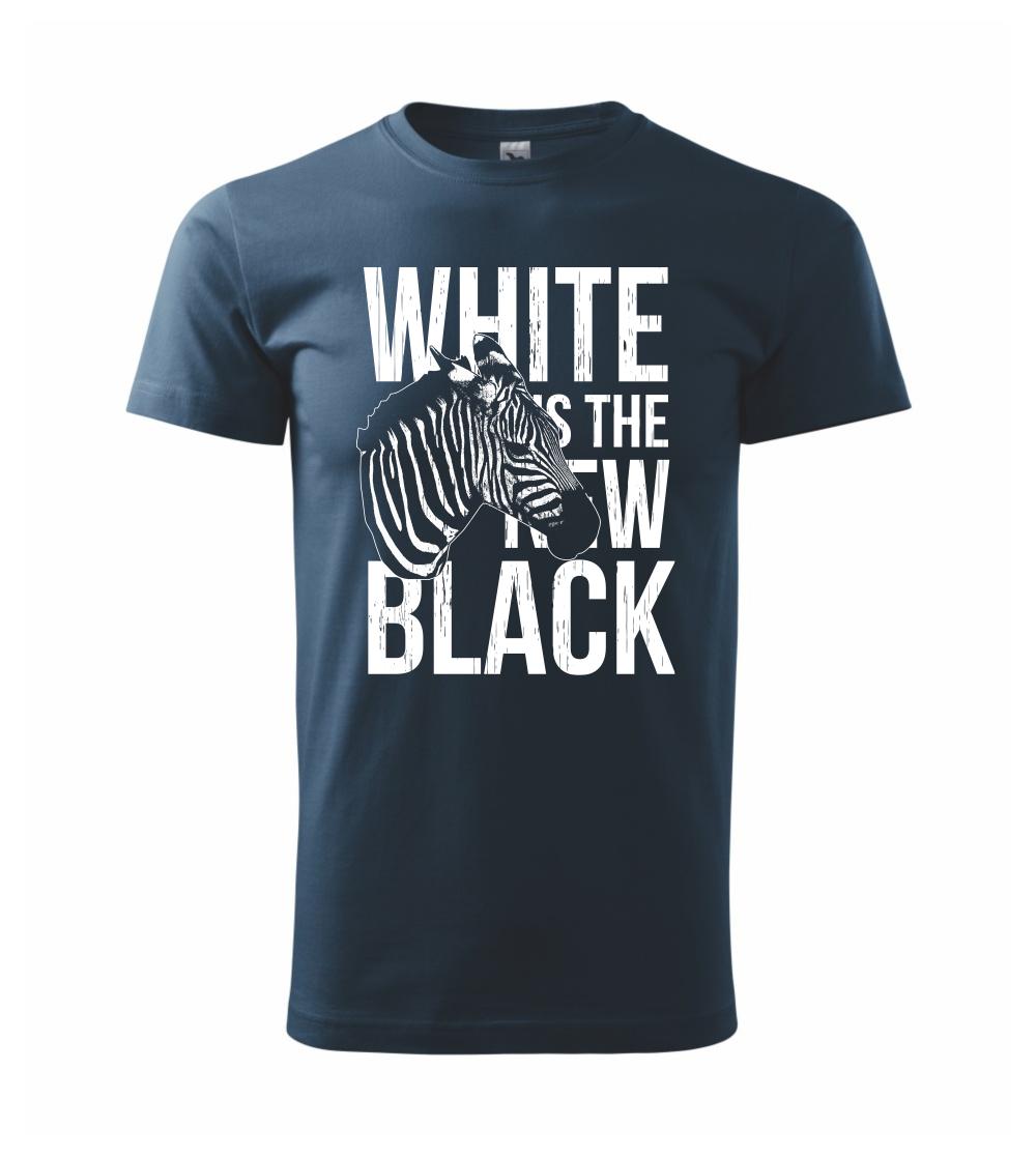 Tričká so zvieratami - Zebra bw - Klasické pánske tričko vyššej gramáže