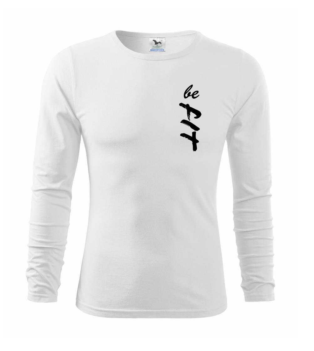 Posilňovani - Be FIT - Tričko detské Long Sleeve