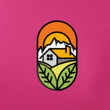 Chalupa pri západe slnka Chalupa pri západe slnka