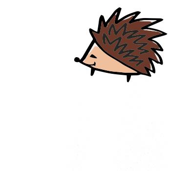 Ježko na prsníku