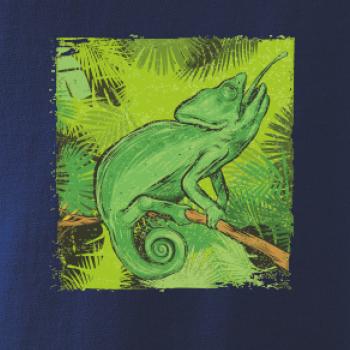 Chameleon na vetve