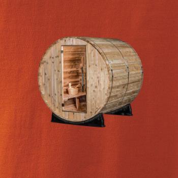 Vonkajšia sauna z boku