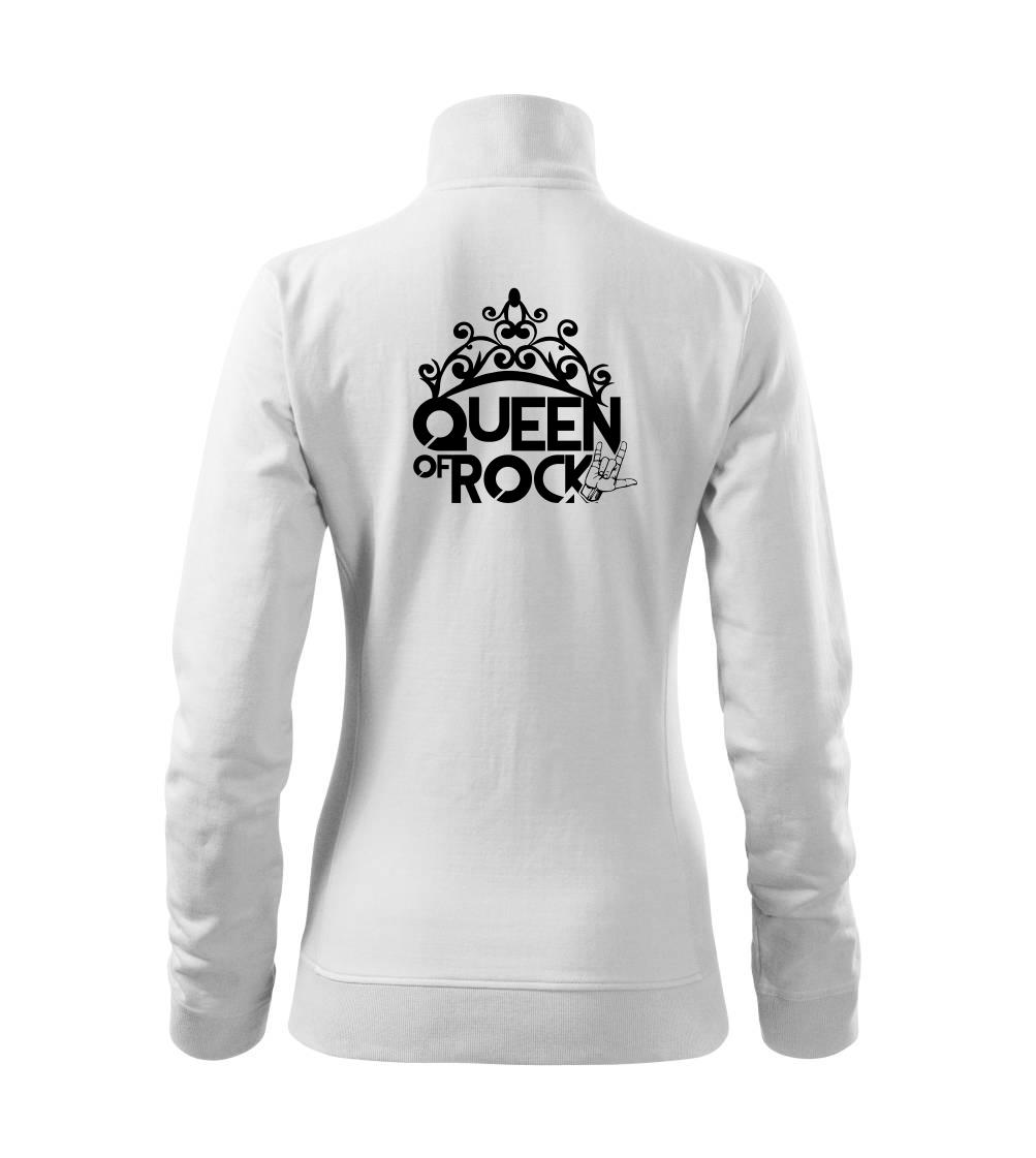 Queen of Rock - Mikina dámska Viva bez kapucne