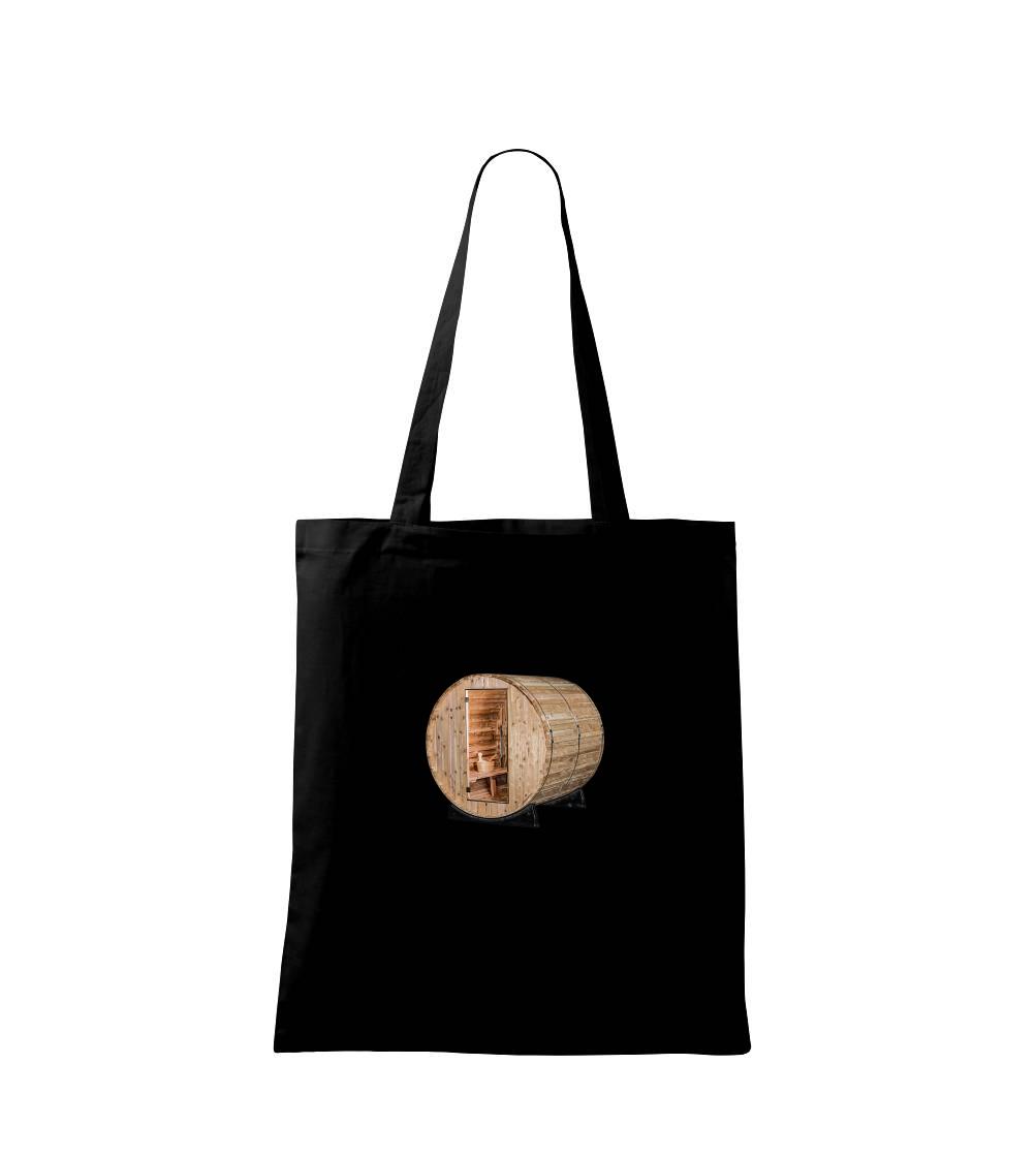 Vonkajšia sauna z boku