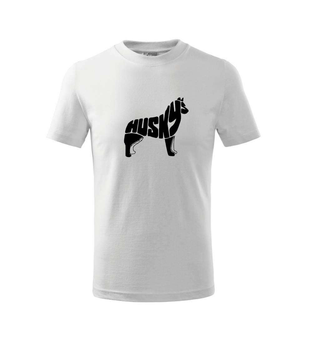 Husky - text v tele