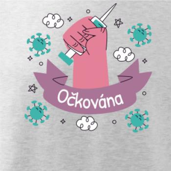 Očkovaná- ruka a striekačka