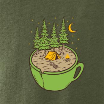 Hrnček plný stanovania