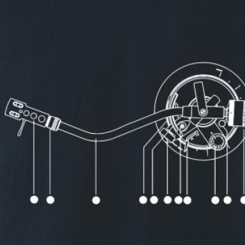 Nákres rameno gramofónu