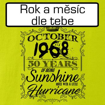 Sunshine with Hurricane (vlastný rok a mesiac)