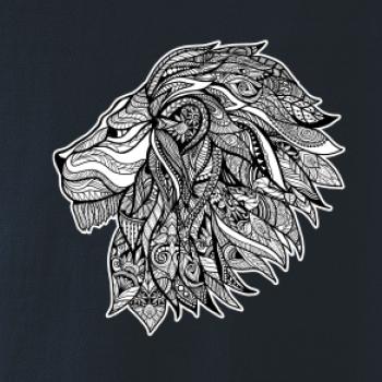 Hlava leva - mandala