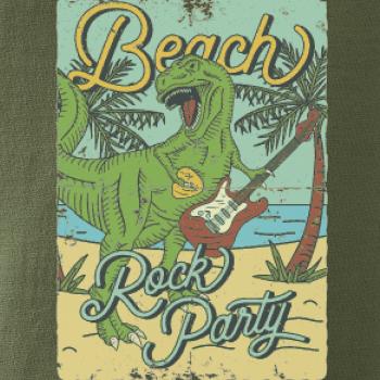 Beach rock party