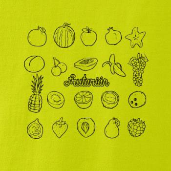 Frutarián ovocie vo štvorci