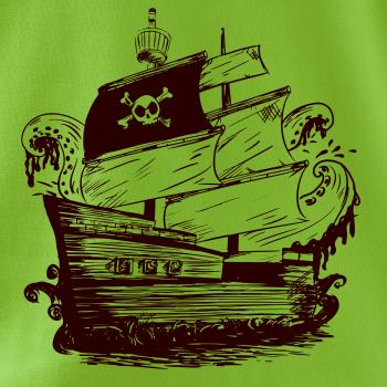 Pirátská loď maľovaná