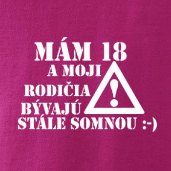 Mám 18 a moji rodičia bývajú stále so mnou