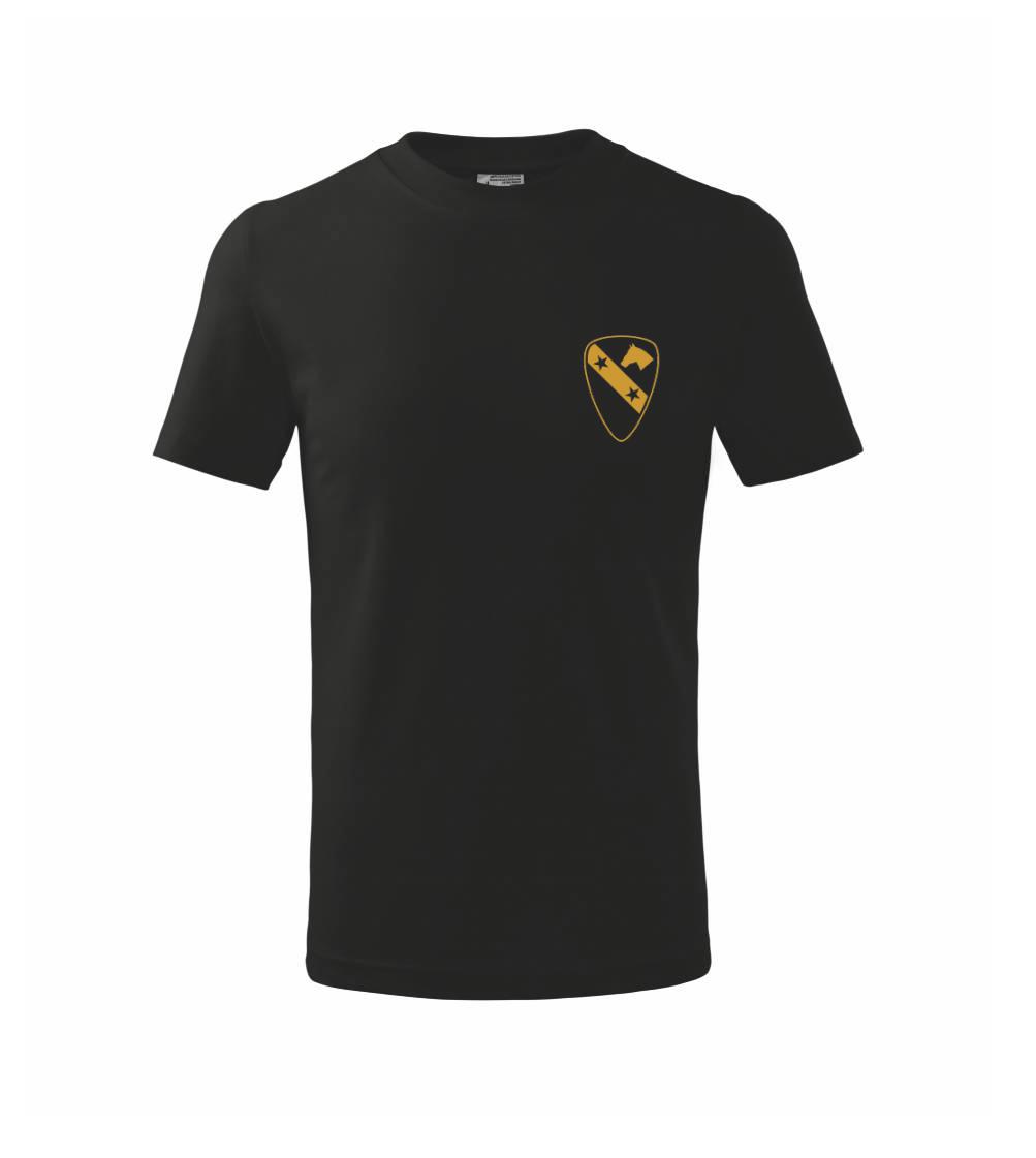 1st Cavalry Division hviezdy prsia zlatá
