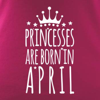 Princesses are born in April