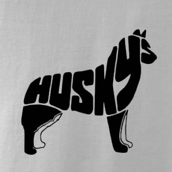 Husky - text v tele