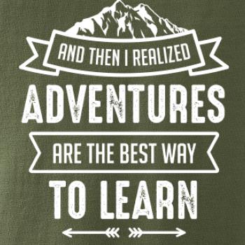 Adventure are best way to learn
