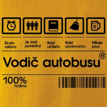 Čiarový kód - Vodič autobusu / Vodička autobusu