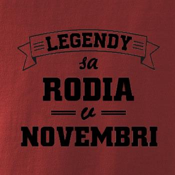Legendy sa rodia v novembri