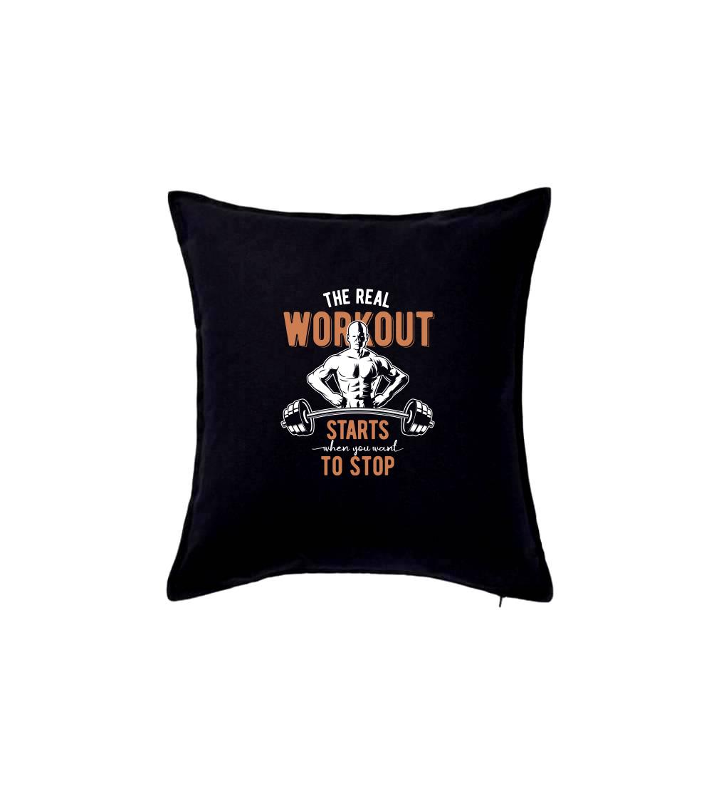 Posilňovani - The real workout - Vankúš 50x50